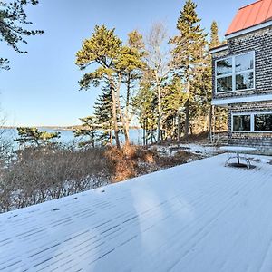 Spacious Phippsburg Home With Oceanfront Views Exterior photo