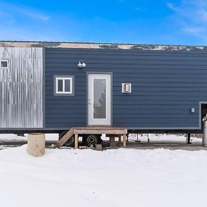 Blue Tiny Home@Cloverdale Cabins 欣克利 Exterior photo