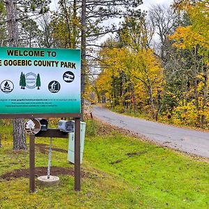 Lake Gogebic Retreat Hike, Fish And Snowmobile! Marenisco Exterior photo