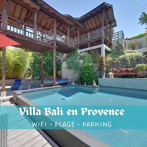Villa Bali En Provence -Les Instants Charline 马蒂格 Exterior photo