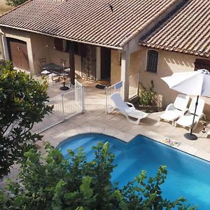 'Villa Nizas' With Private Pool And Garden. Nizas  Exterior photo