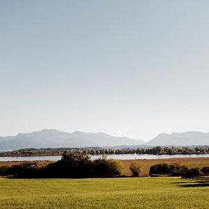 Chiemsee Ferienwohnung Gartenblick 基姆湖畔普林 Exterior photo