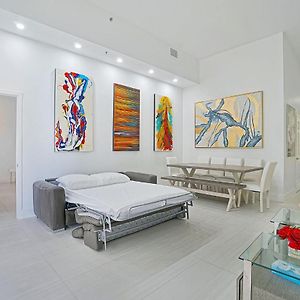 Miami Brickell 4 Bedrooms High Ceiling Loft On The Pool Exterior photo