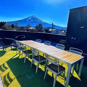 Villa Sanmado Panorama Bbq Bonfire Fuji View Annov - Vacation Stay 59398V 富士河口湖 Exterior photo