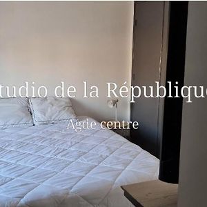 阿格德Le Studio De La Republique公寓 Exterior photo