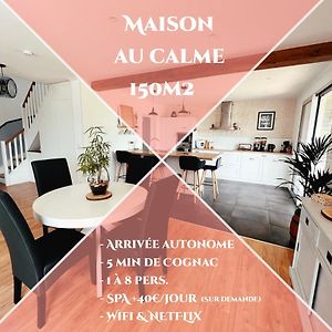 Maison Au Calme A 5Min De Cognac Pour 1 A 8 Pers Richemont  Exterior photo