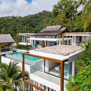 Samui Relax Airfreshing Privacy Modern Luxury Seaview Natural Rainforest Infinity Pool Villa With 3 Beds Suits With Housekeeper 苏梅岛 Exterior photo