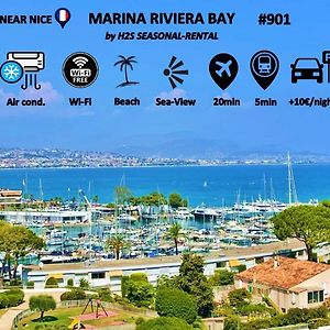 #901 Marina Riviera Bay - Studio Vue Mer Et Port Panoramique 卢贝新城 Exterior photo