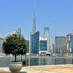 Dubai Canal Burj Khalifa View 2Bedroom Apartment Al Ḩamīdīyah Exterior photo
