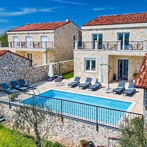Luxury Stone Villa With Pool - Brisevo Exterior photo