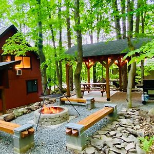 Lakeview Cabin In The Hideout Lake Ariel Exterior photo