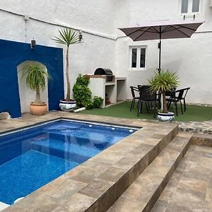 Traditional Village House With Private Pool In Villanueva De San Juan Exterior photo