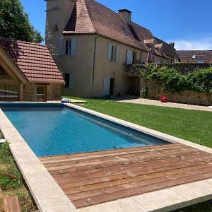 BouzicPepite En Perigord 10-12 Couchages, Piscine Chauffee, Renovee Par Architecte别墅 Exterior photo