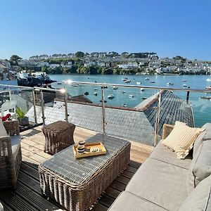 Enchanting Harbourside Cottage With Panoramic Views Polruan Exterior photo