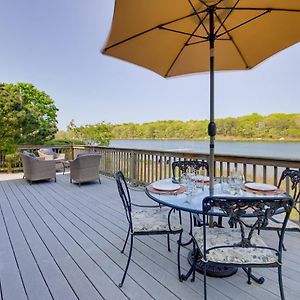 Beautiful Bourne Home Rental With Waterfront Deck! Exterior photo