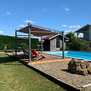 Castex Gite Ferme Equestre Avec Piscine别墅 Exterior photo