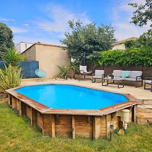 Maison Avec Piscine Proche De Montpellier Saint-Bres  Exterior photo