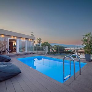 Daedalus Luxury Home - Seaview & Heated Pool 库托卡利恩 Exterior photo