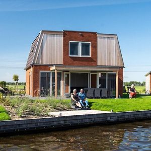 Holiday Home With Jetty Near Sneekermeer 阿克伦 Exterior photo