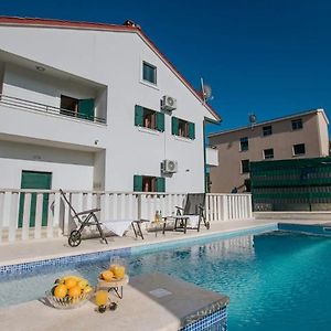 玛里纳Family Friendly House With A Swimming Pool Vrsine, Trogir - 21602别墅 Exterior photo