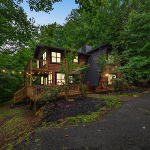 鸽子谷Sugar Bear Cabin With Hot Tub And Fire Pit别墅 Exterior photo