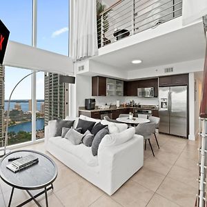 Skyline Serenity - Brickell On The River 1901 - Bi-Level Loft With Breathtaking Views On The Ocean 迈阿密 Exterior photo