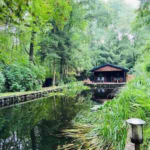 拉纳肯Prachtige Chalet In Het Bos Met Sauna!别墅 Exterior photo