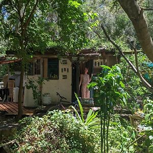 Tiny Home Hexagonal De Barro Y Techo Vivo Playa Santa Ana Exterior photo