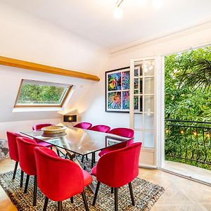 Stylish Modern Apartement - Art, Design, Garden, Villa Des Ammonites 默东 Exterior photo