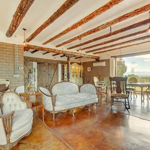 Historic Adobe Los Cerrillos Home With Mountain View Exterior photo