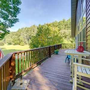 Riverfront West Virginia Cabin With Screened-In Deck Marlinton Exterior photo