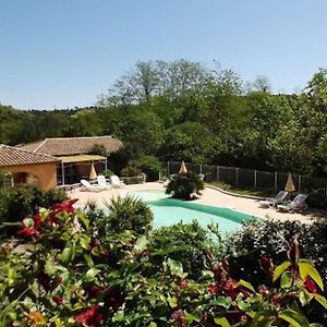 Sud Ardeche Joli Chalet Clim Piscine Riviere Le Cerf Village Du Serre Gravieres Exterior photo