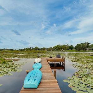 Lakefront Deltona Vacation Rental With Dock And Kayaks Exterior photo