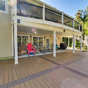 Lakefront Gilbertville Haven With Private Boat Dock! Gilbertsville Exterior photo