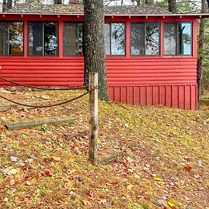 Little Red Lakeside Cabin Three Lakes Exterior photo