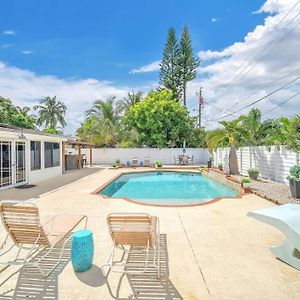 Sunnyside Pompano 2 2 - Vibrant Home With Pool 帕诺滩 Exterior photo