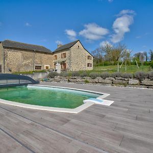 Gite Lavergne, Piscine Privee Et Superbe Vue Sanvensa Exterior photo