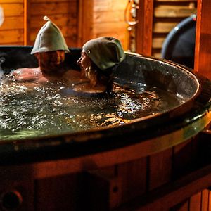 Dom Forest Sauna Jacuzzi Balia Darlowo Darlowko Rusko Exterior photo