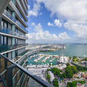 迈阿密Amazing Apt With Panoramic Views Of Bayside公寓 Exterior photo