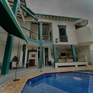 杰里科Casa En Cauca Viejo Con Piscina, Jacuzzi Y Aire Acondicionado别墅 Exterior photo