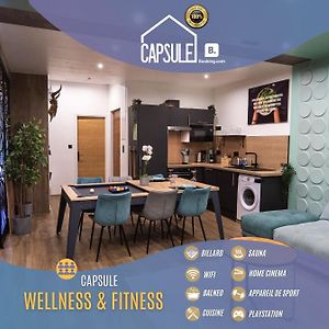 Capsule Wellness - Sauna - Balneo - Machine De Sport Privatif - Ps5 - 2 Chambres 瓦朗西纳 Exterior photo