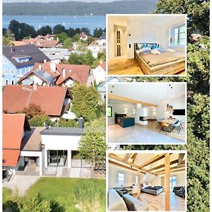 Snug Stays Design Villa Mit Garten Zentral Aber Ruhig 400M Zum Ammersee Dießen am Ammersee Exterior photo