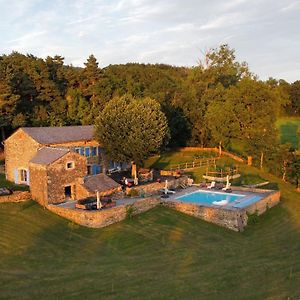 Saint-Etienne-LardeyrolCorps De Ferme Renove Avec Piscine Et Terrasses Paisibles, A 1H30 De Lyon - Fr-1-582-396住宿加早餐旅馆 Exterior photo