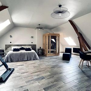 Love Room Le Chalet / Jacuzzi / Sauna Chateau-Landon Exterior photo
