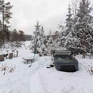 Harfang Private Hot Tub Lakefront Serenity Sainte-Emélie Exterior photo