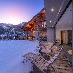 Chalet Snowbird 5 Etoiles, Serre-Chevalier 拉萨勒莱阿尔卑斯 Exterior photo