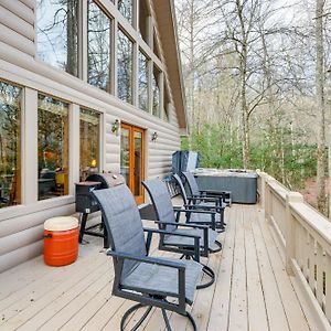 EpworthPeaceful Cabin With Hot Tub 11 Mi To Blue Ridge!别墅 Exterior photo