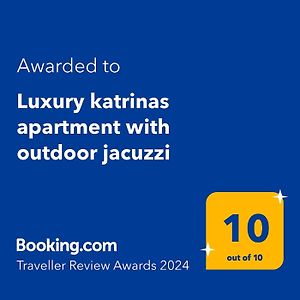 Luxury Katrinas Apartment With Outdoor Jacuzzi Corfu  Exterior photo