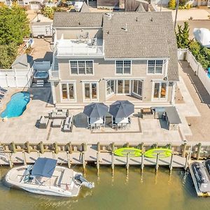 Lagoonfront Home With Bay Views Sunsets From Rooftop Deck Long Beach Island Exterior photo
