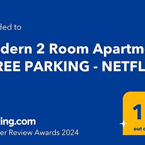 Modern 2 Room Apartment - Free Parking - Netflix 阿利图斯 Exterior photo